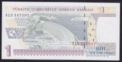8.Emisyon 1 YTL A15 347597 Çil