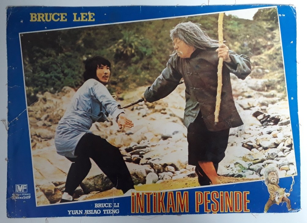 BRUCE LEE - İNTİKAM PEŞİNDE - LOBİ KARTI 4 eski para fiyatları