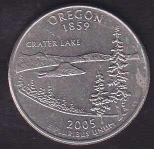Amerika Çeyrek Dolar 2005 Hatıra Oregon