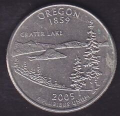 Amerika Çeyrek Dolar 2005 Hatıra Oregon