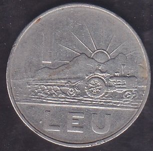 Romanya 1 Leu 1966