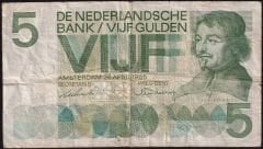 Hollanda 5 Gulden 1966 Haliyle