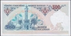 7.EMİSYON 2.TERTİP 500 LİRA D37 728910 ÇİLALTI