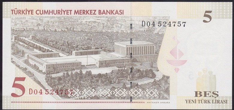 8.EMİSYON 5 YTL D04 524757 ÇİL