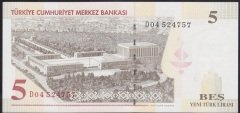 8.EMİSYON 5 YTL D04 524757 ÇİL