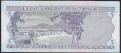 6.EMİSYON 2.TERTİP 5 LİRA J63 242062 ÇÇT ÇİLALTI