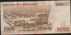 7.Emisyon 5 000 000 Lira G58 115933 Çok Temiz