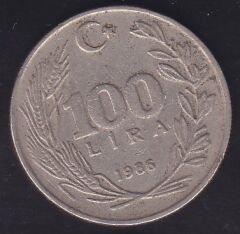 1986 Yılı 100 Lira