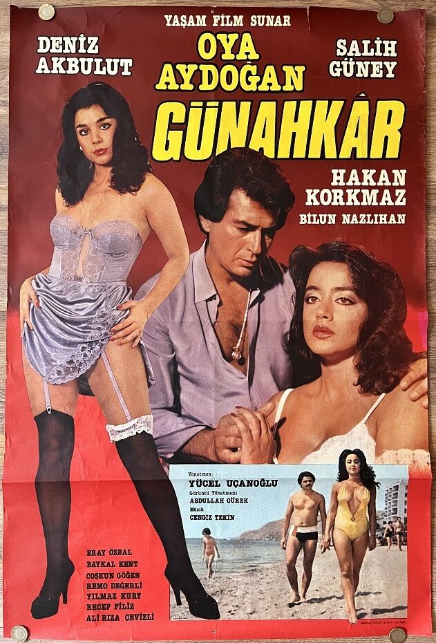 Oya Aydoğan - Salih Güney - Günahkar - Film Afişi