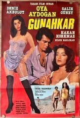 Oya Aydoğan - Salih Güney - Günahkar - Film Afişi