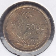 1997 Yılı 5000 Lira