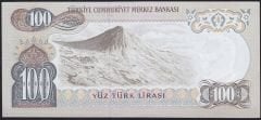6.Emisyon 2.Tertip 100 Lira F39 444732 Çilaltı