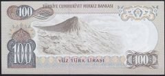 6.Emisyon 2.Tertip 100 Lira F39 444732 Çilaltı