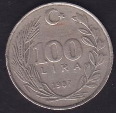 1987 Yılı 100 Lira