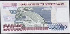 7.Emisyon 2.Tertip 1 000 000 Lira L89 649137 Çil