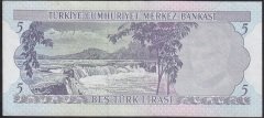 6.EMİSYON 2.TERTİP 5 LİRA J55 299718 ÇÇT ÇİLALTI