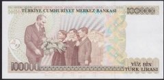 7.EMİSYON 2.TERTİP 100000 LİRA E41 537319 ÇİLALTI ÇİL