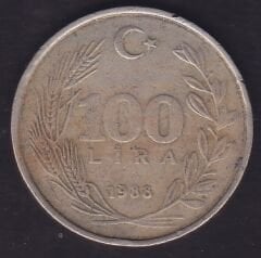1988 Yılı 100 Lira