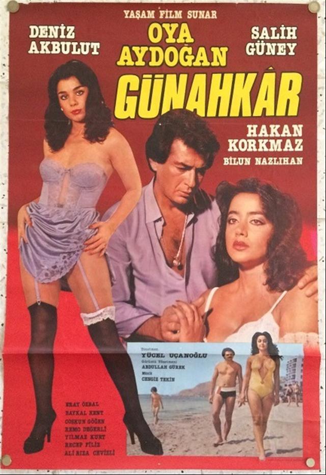 OYA AYDOĞAN - SALİH GÜNEY - GÜNAHKAR - FİLM AFİŞİ