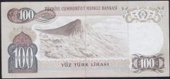6.Emisyon 1.Tertip 100 Lira B56 103565 Çok Temiz+