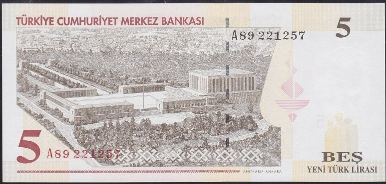8.EMİSYON 5 YTL A89 221257 ÇİL