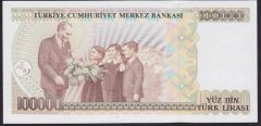 7.EMİSYON 2.TERTİP 100000 LİRA E32 335333 ÇİL