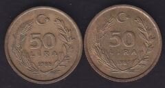 1988-89 Yılları 50 Lira