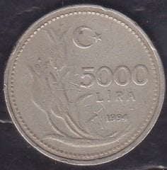 1994 Yılı 5000 Lira