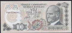 6.EMİSYON 2.TERTİP 100 LİRA H40 518692 ÇİLALTI ÇİL