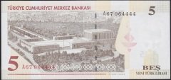 8.EMİSYON 5 YTL A67 064444 ÇİL