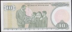 7.Emisyon 1.Tertip 10 Lira C28 078004 Çilaltı Çil