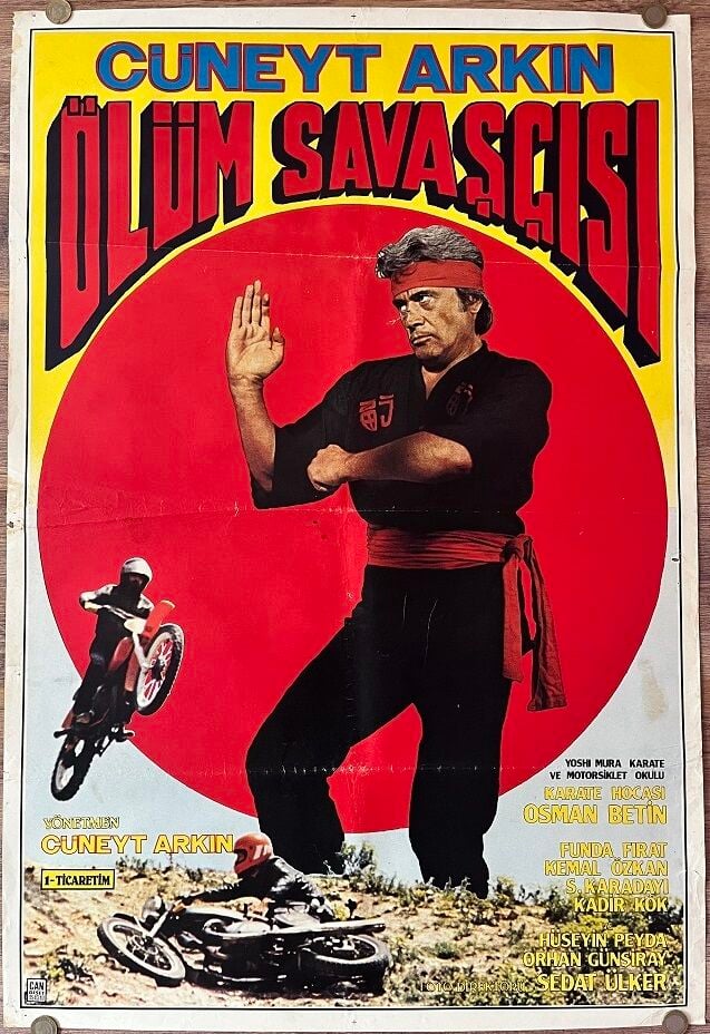 Cüneyt Arkın - Ölüm Savaşçısı - Film Afişi