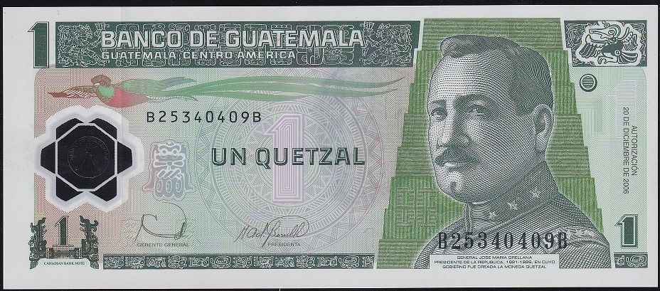 Guetamala 1 Quetzal 2006 Çilaltı Çil
