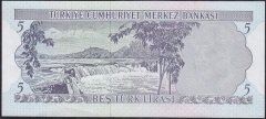 6.EMİSYON 2.TERTİP 5 LİRA J38 454676 ÇÇT +