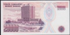 7.EMİSYON 1.TERTİP 20000 LİRA F10 685494 ÇİLALTI ÇİL