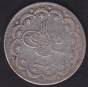 1293 / 11 Abdulhamid 5 Kuruş Gümüş
