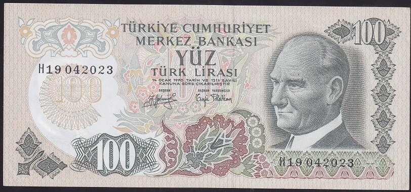 6.EMİSYON 2.TERTİP 100 LİRA H19 042023 ÇÇT +