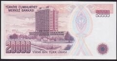 7.Emisyon 1.Tertip 20000 Lira F20 269251 Çilaltı Çil