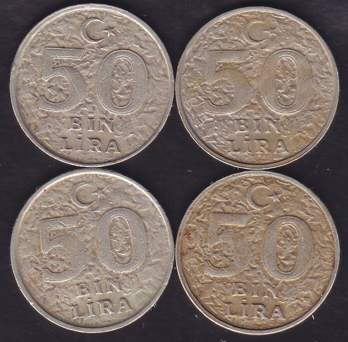 1996-98-99-2000 Yılı 50 Bin Lira Lotu