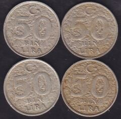 1996-98-99-2000 Yılı 50 Bin Lira Lotu