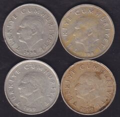 1996-98-99-2000 Yılı 50 Bin Lira Lotu