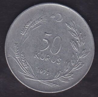 1971 Yılı 50 Kuruş