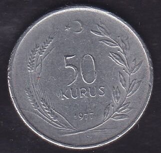 1977 Yılı 50 Kuruş