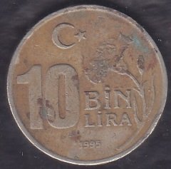 1995 Yılı 10000 Lira