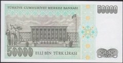 7.Emisyon 2.Tertip 50000 Lira K48 830981 Çilaltı Çil