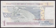 8.Emisyon 1 YTL A47 455020 Çok Temiz +