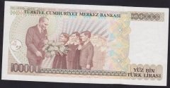 7.EMİSYON 2.TERTİP 100000 LİRA E23 268395 ÇÇT