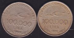 1999-2000 Yılı 100000 Lira
