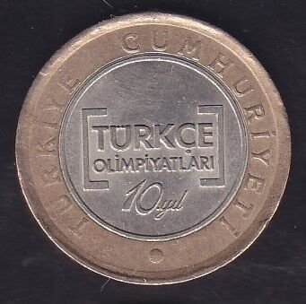 2012 Yılı 1 Lira Türkçe Olimpiyatları