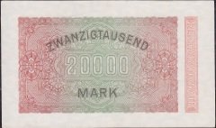 Almanya 20000 Mark 1923 Çilaltı